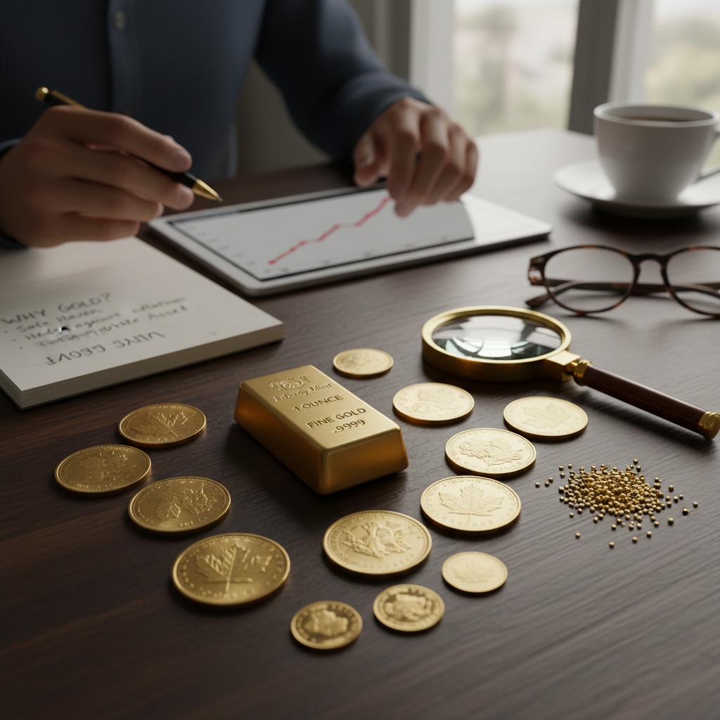 Navigating Gold Investments for Beginners: A Step-by-Step Guide